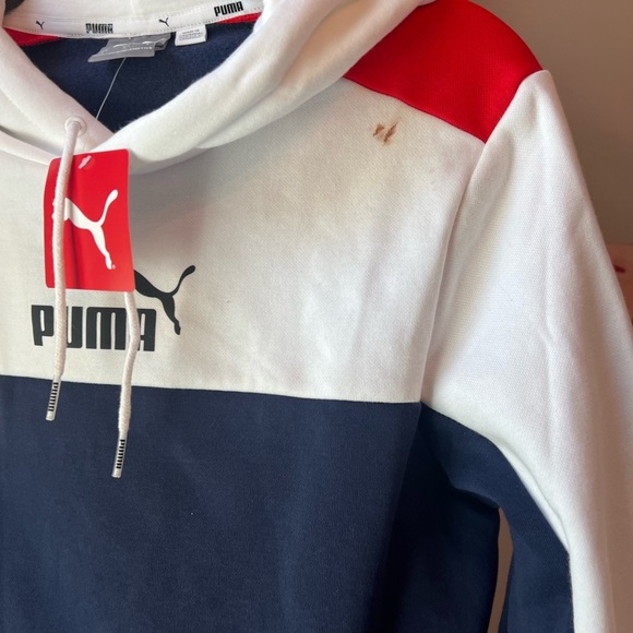 Puma Men's Cotton Hooded Neck Sweatshirt Small NWT - Picture 3 of 6